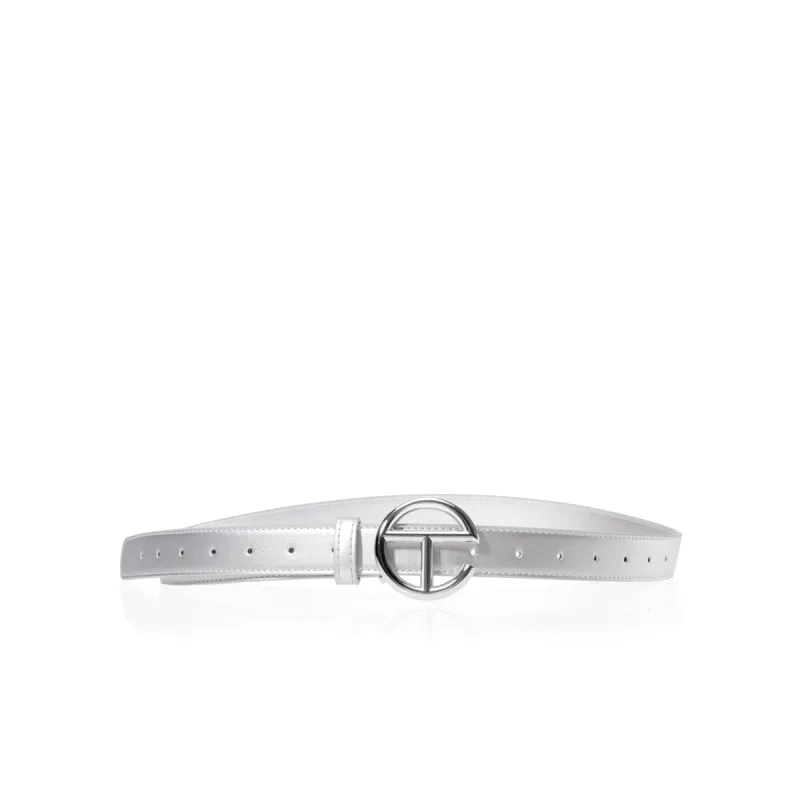 Logo Belt - Silver/Silver made by Telfar