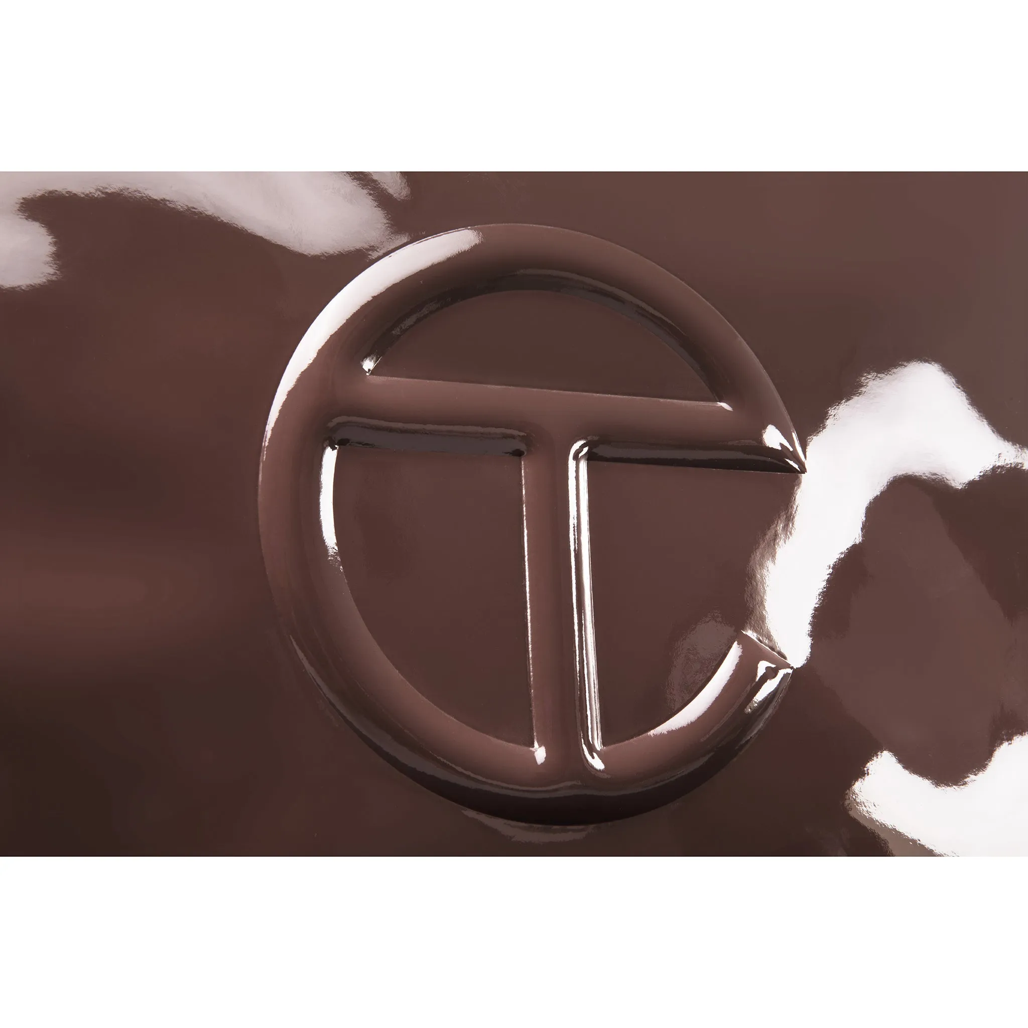 Medium Shopping Bag - Chocolate Patent sold by Telfar product image thumbnail 3