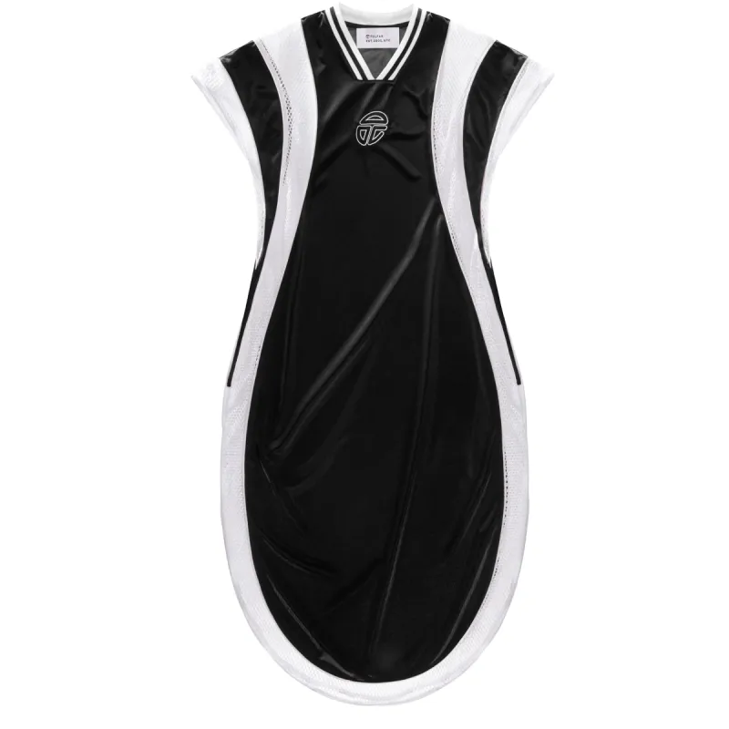 Sleeveless Tall Jersey - Black/White sold by Telfar