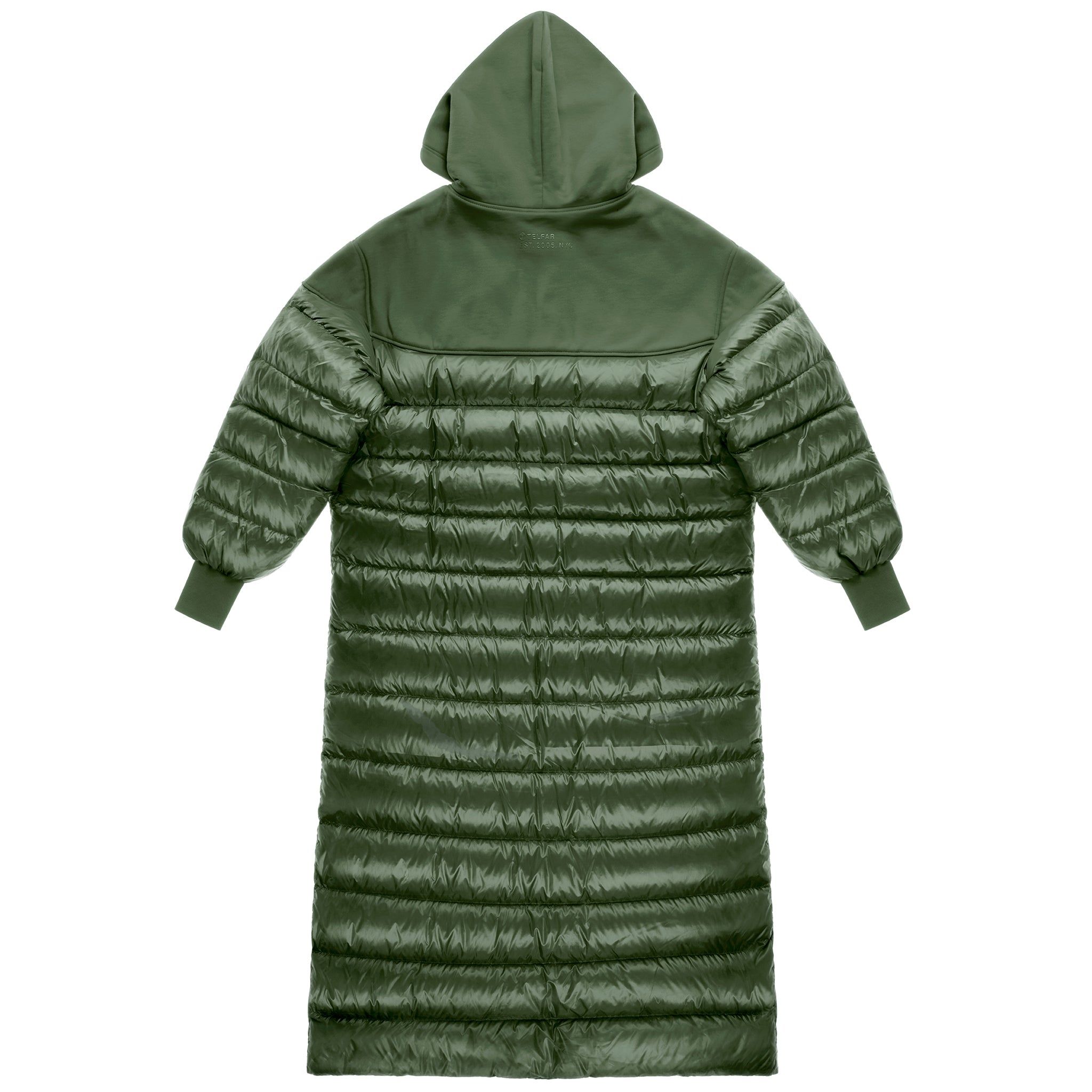 Puff Hoodie Coat - Green sold by Telfar product image thumbnail 3