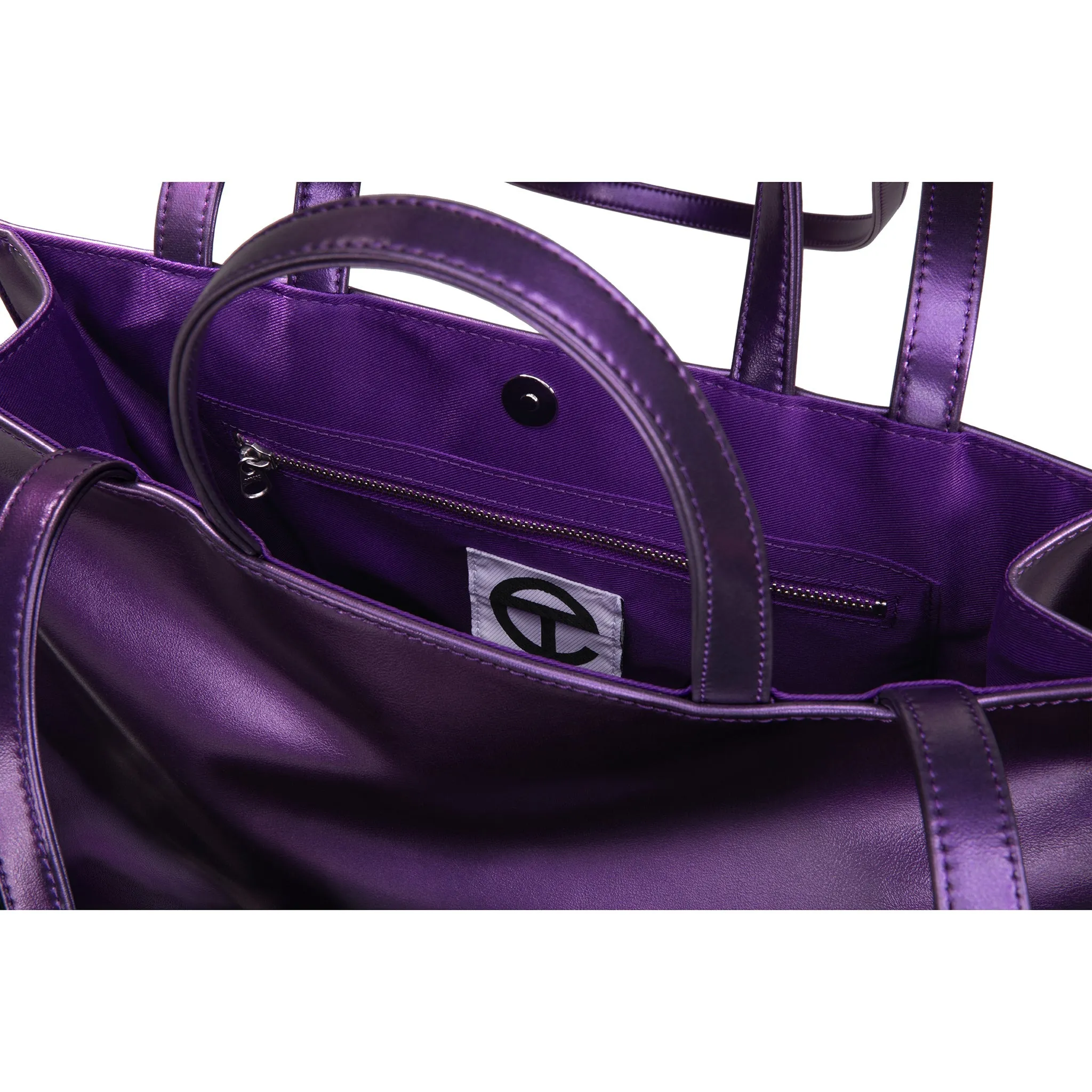 Medium Shopping Bag - Açai sold by Telfar product image thumbnail 4