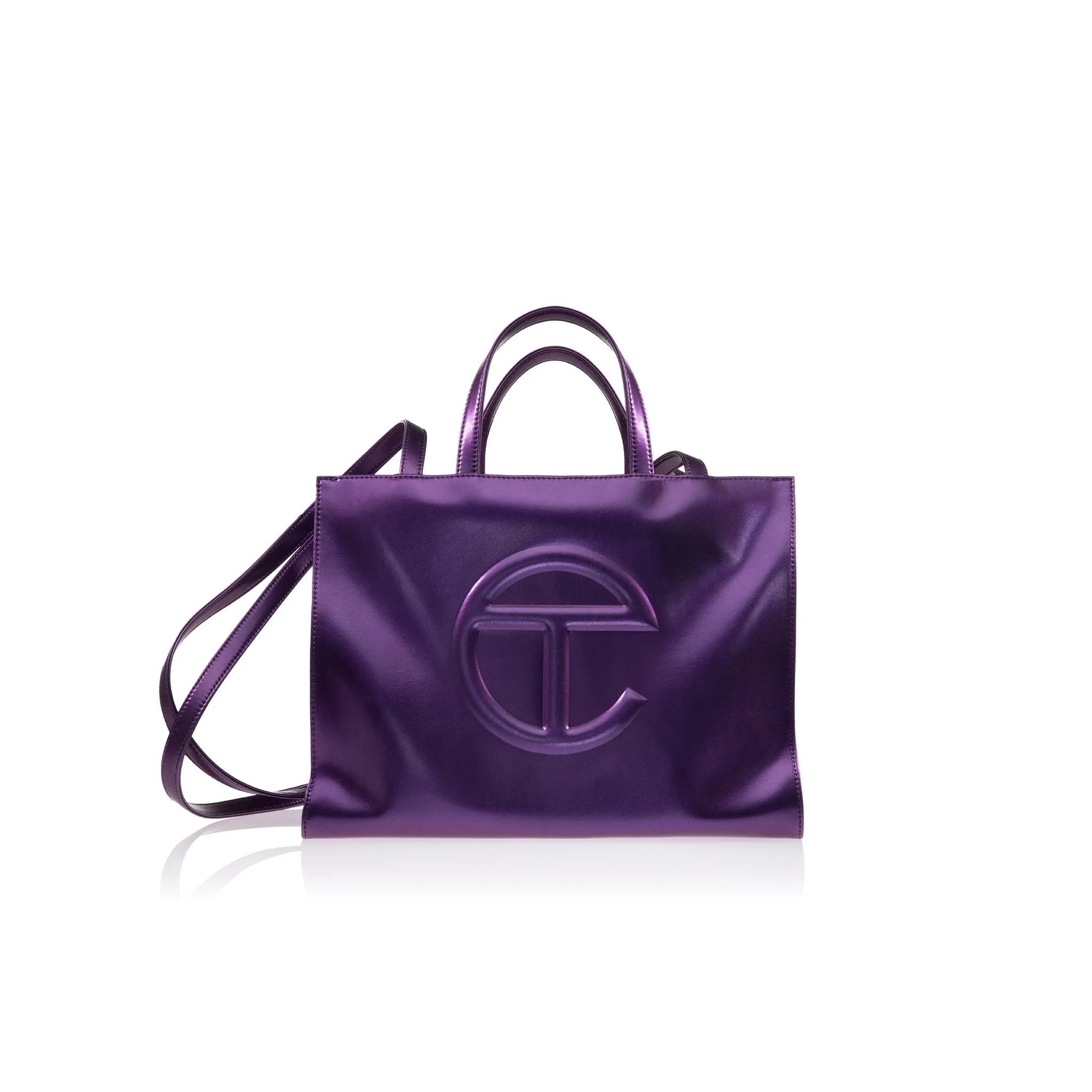 Medium Shopping Bag - Açai sold by Telfar