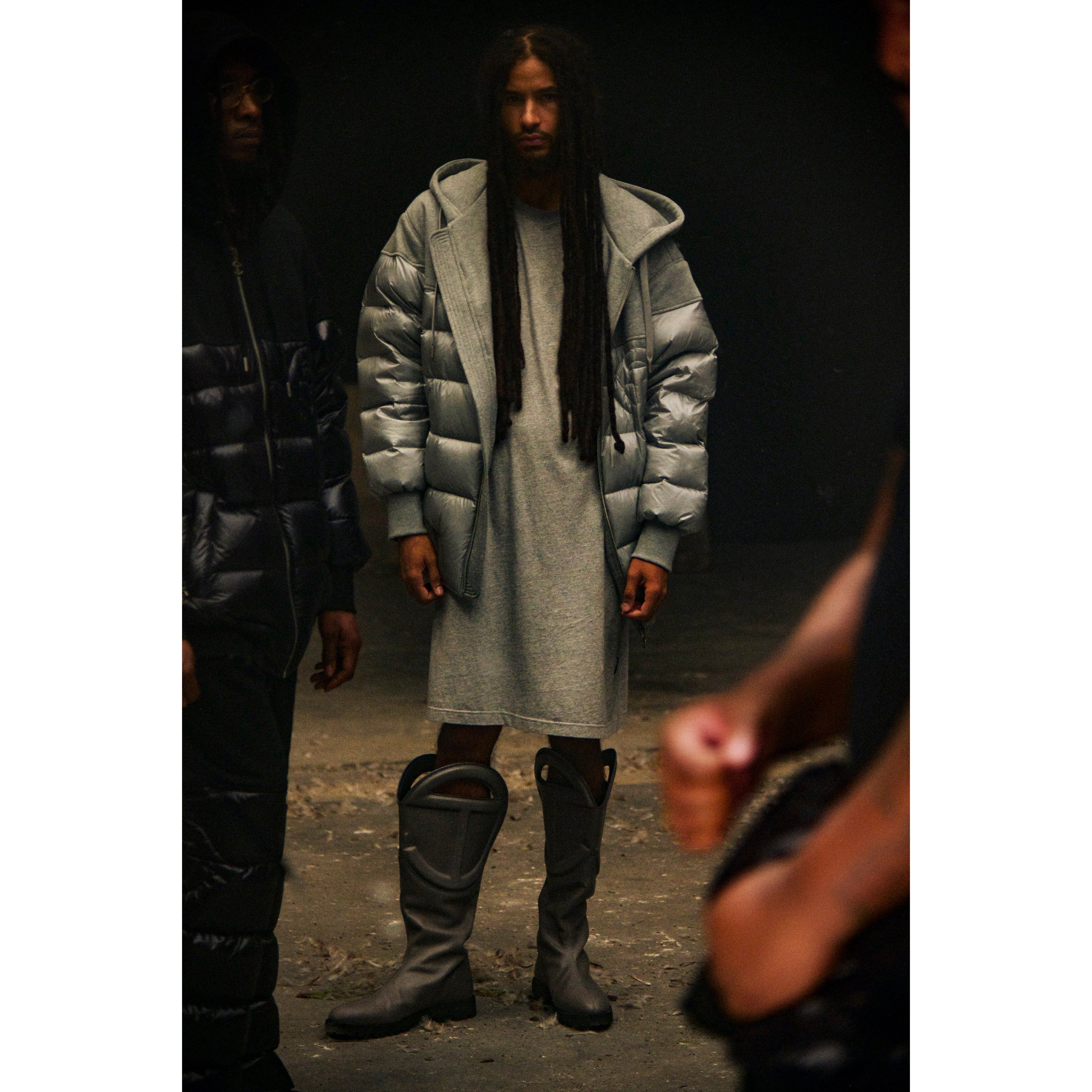 Puff Hoodie - Grey sold by Telfar product image thumbnail 4