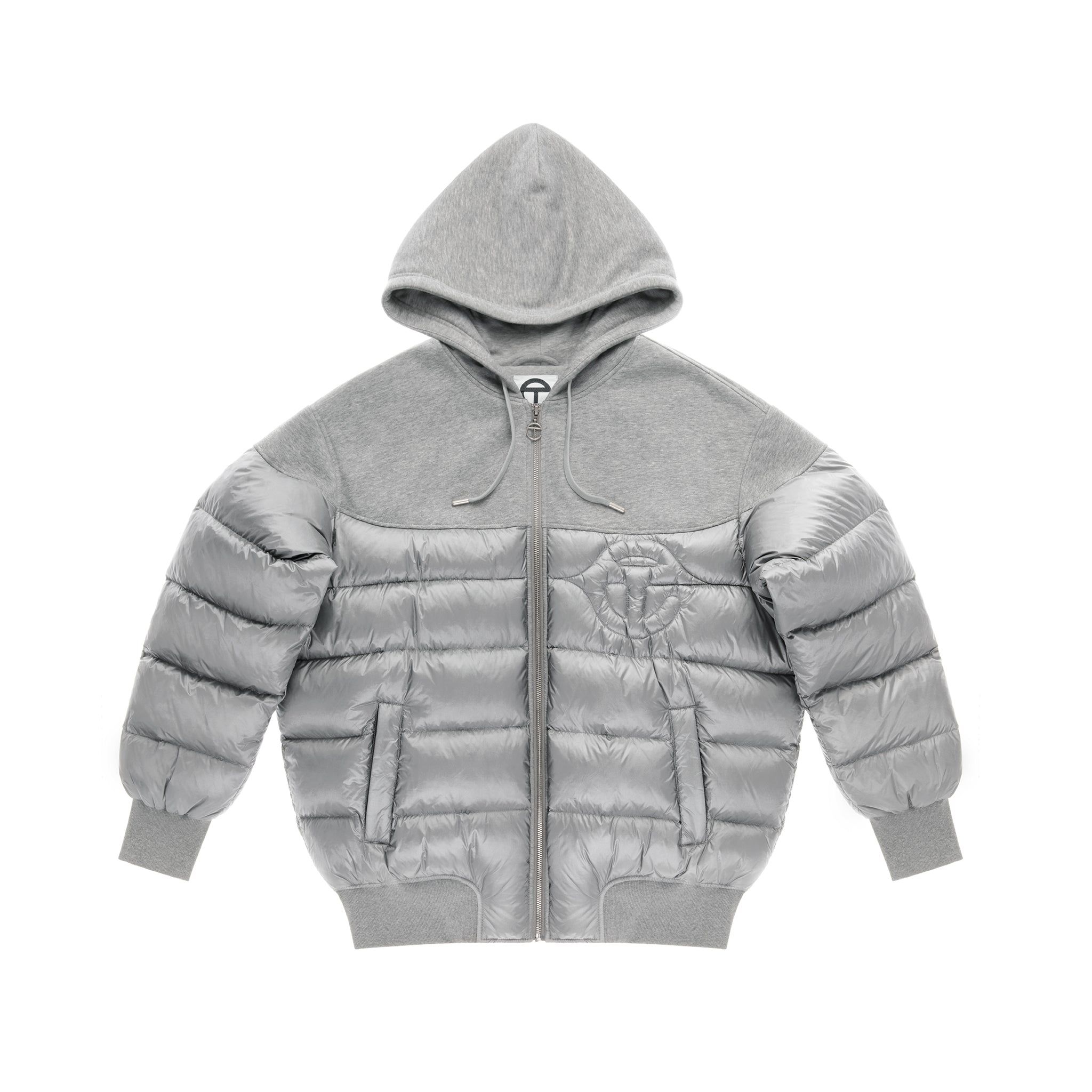 Puff Hoodie - Grey sold by Telfar