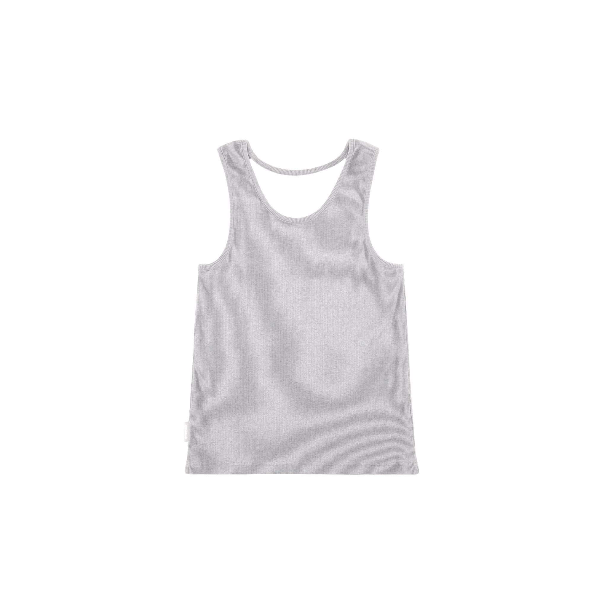 Halter Tank - Heather Grey sold by Telfar