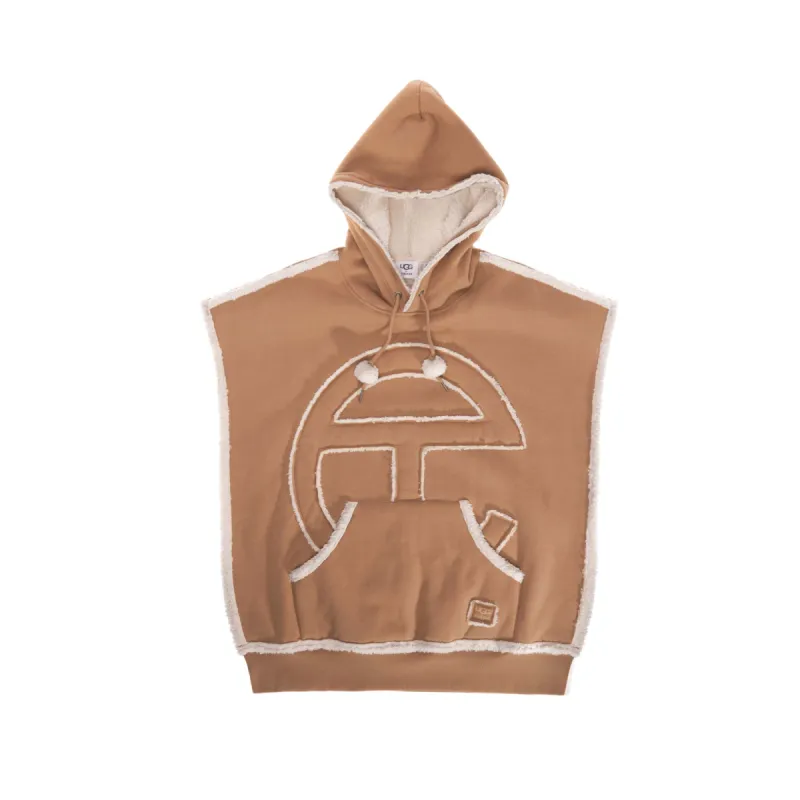 UGG x TELFAR Sideless Hoodie - Chestnut sold by Telfar