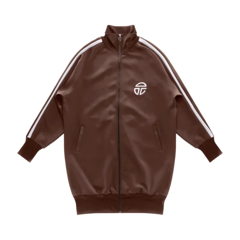 Tall Track Jacket - Chocolate sold by Telfar