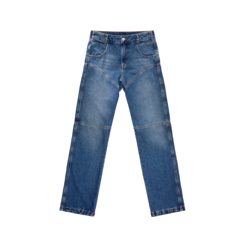 Straight Leg Jean - Blue sold by Telfar