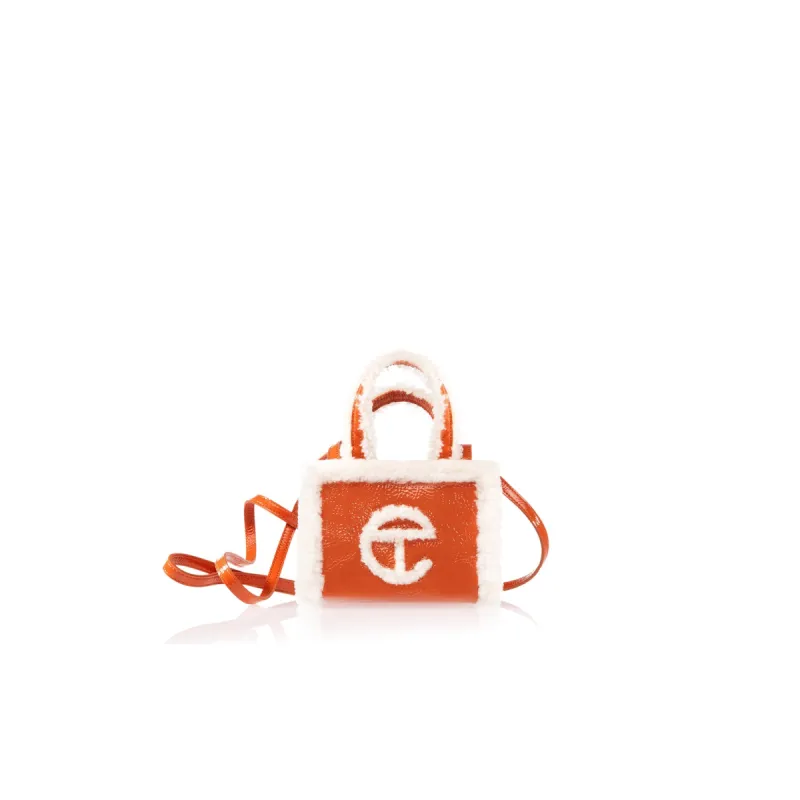 UGG x TELFAR Small Shopper Crinkle - Spicy Pumpkin sold by Telfar