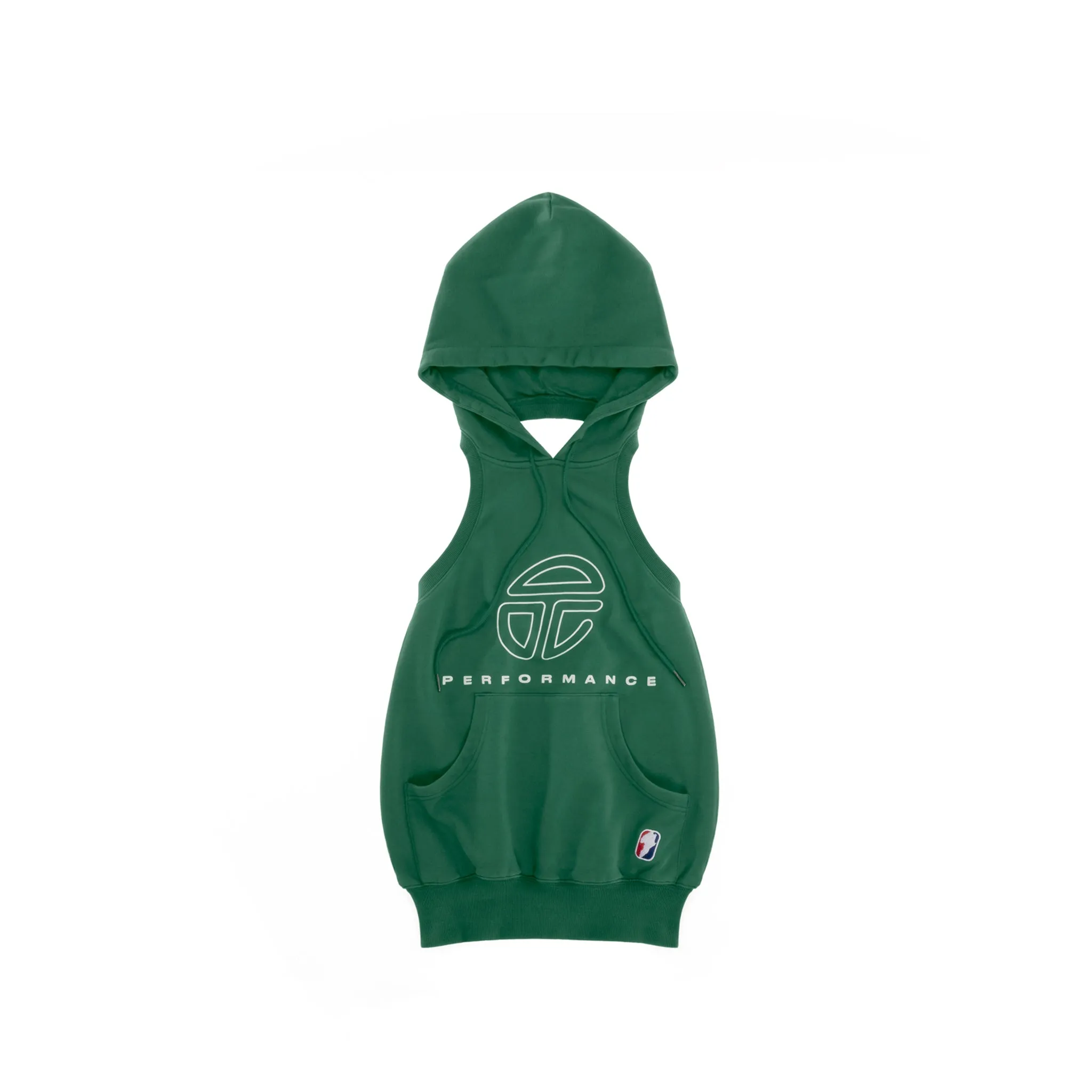 Halter Hoodie - Dark Green sold by Telfar