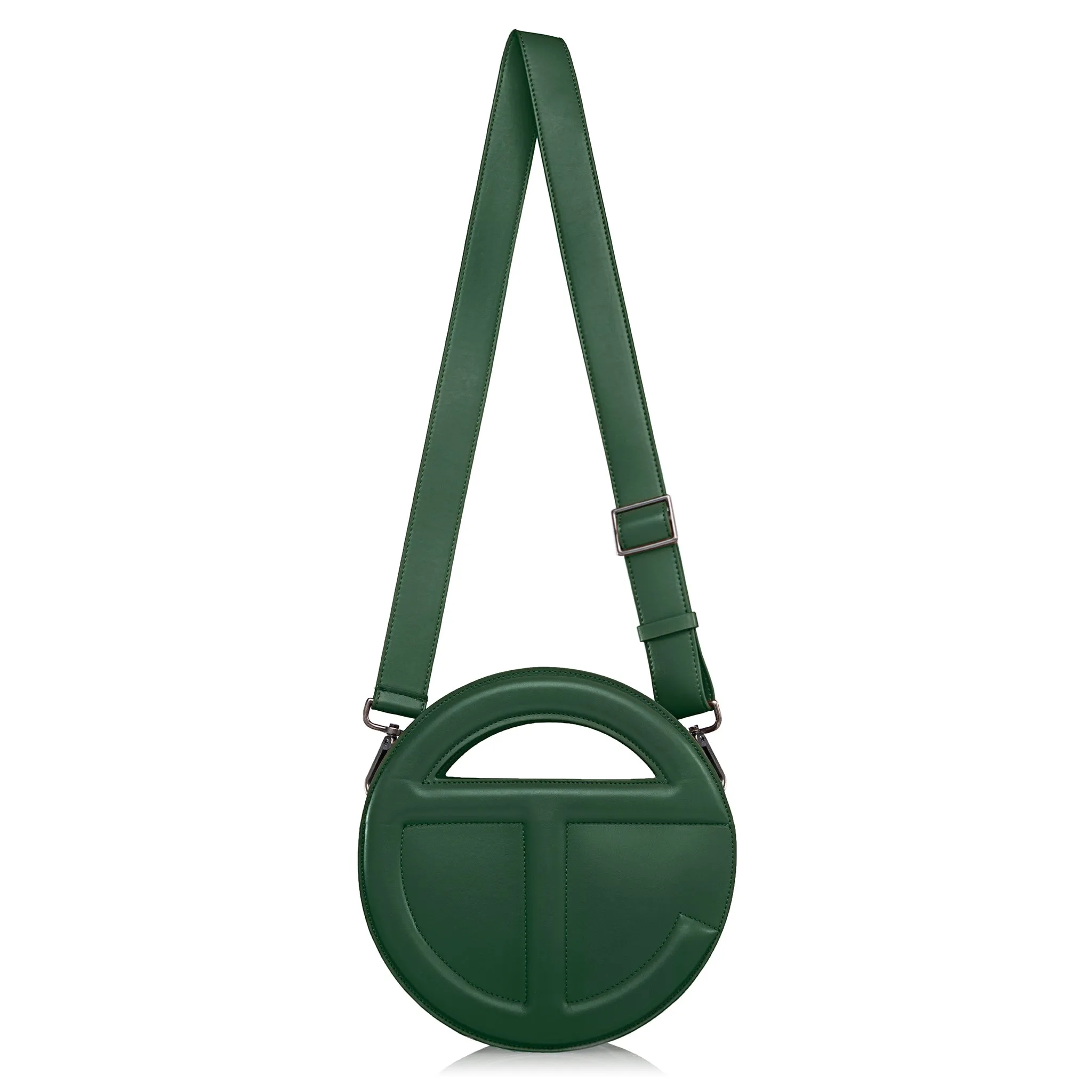 Round Telfar Circle Bag - Dark Olive sold by Telfar product image thumbnail 3