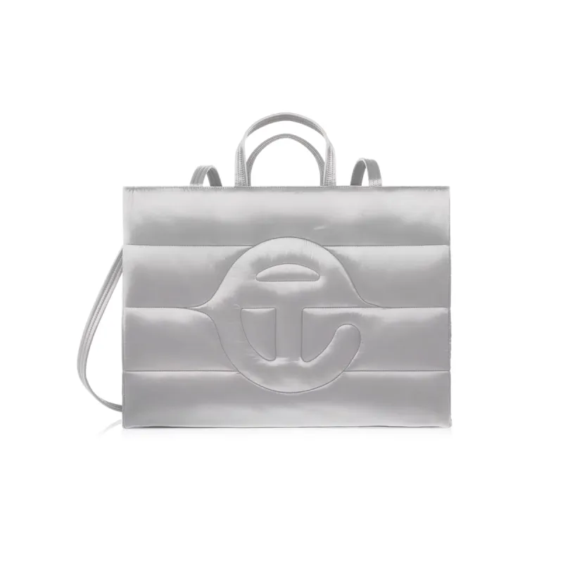 Large Puff Shopper - Grey sold by Telfar