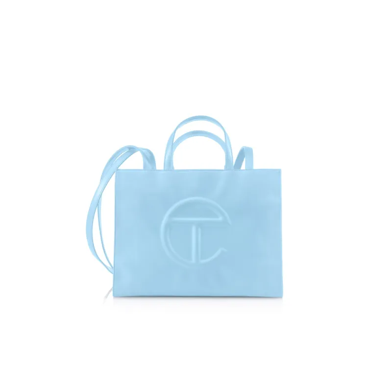 Medium Shopping Bag - Pool Blue sold by Telfar