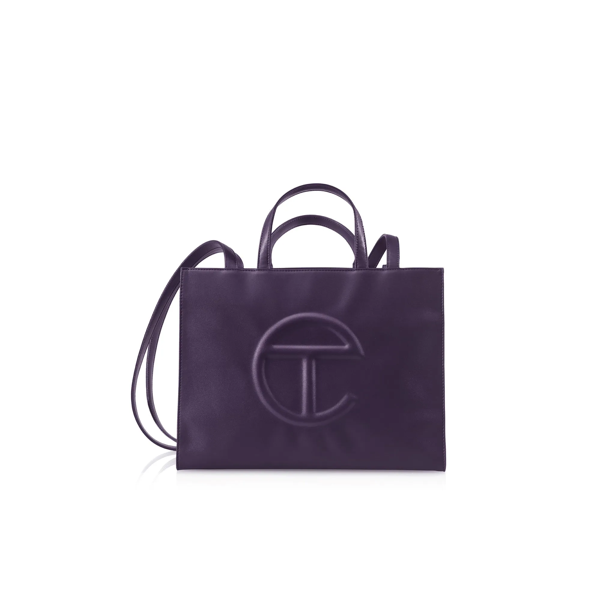 Medium Shopping Bag - Eggplant sold by Telfar