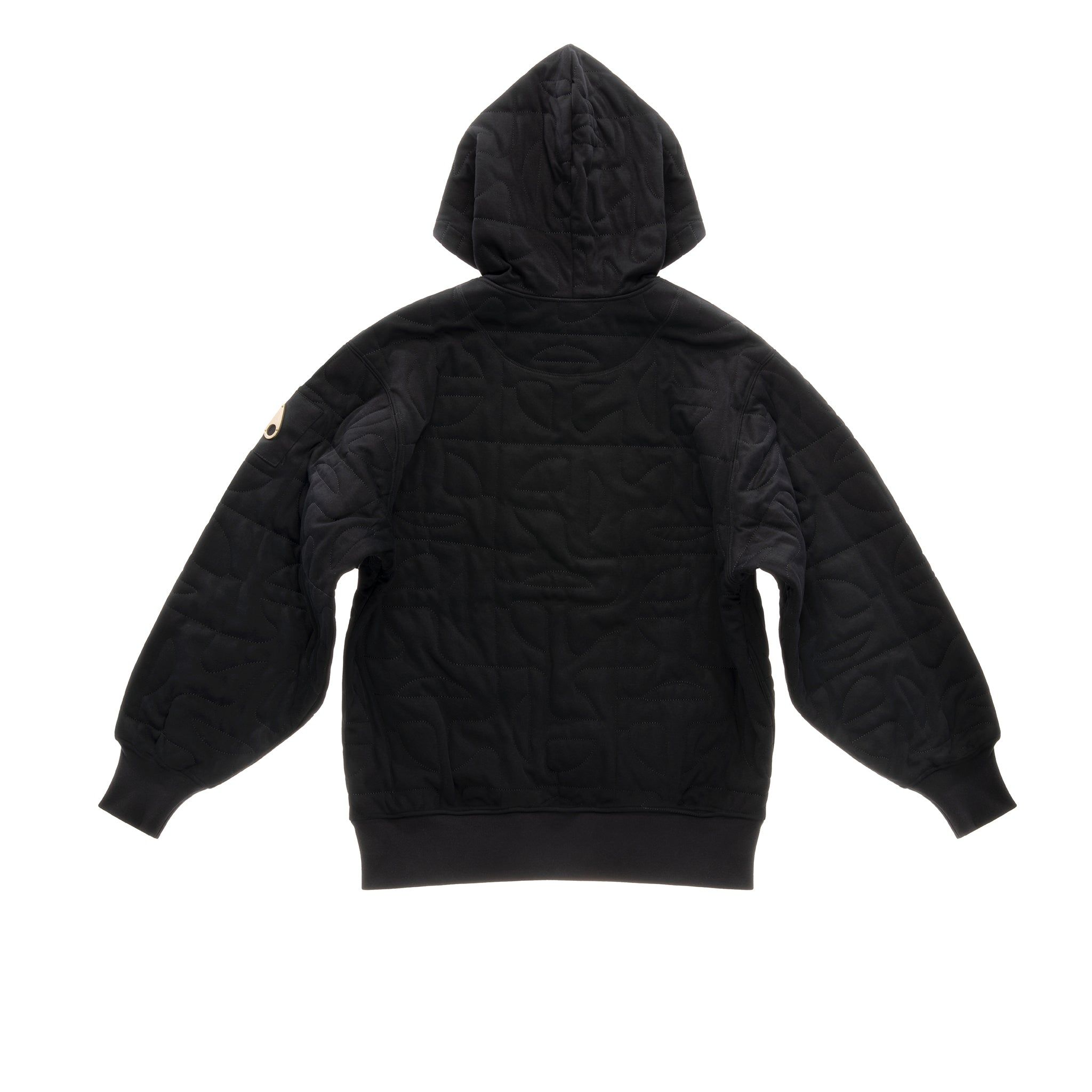 Moose Knuckles x Telfar Quilted Hoodie - Black sold by Telfar product image thumbnail 2