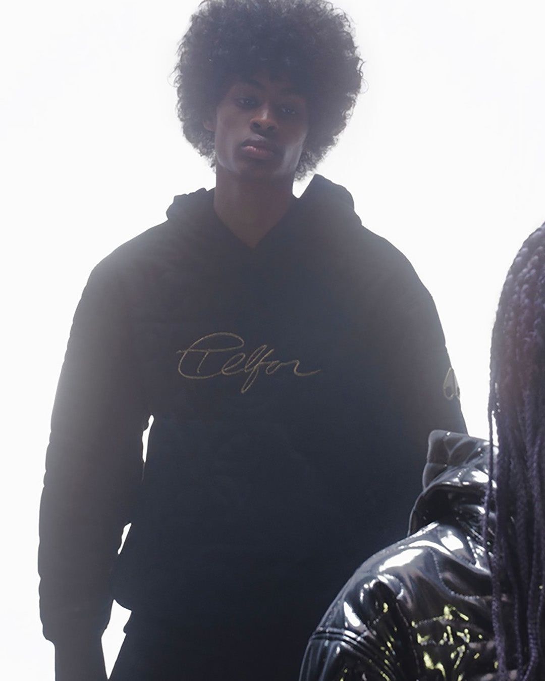 Moose Knuckles x Telfar Quilted Hoodie - Black sold by Telfar product image thumbnail 4