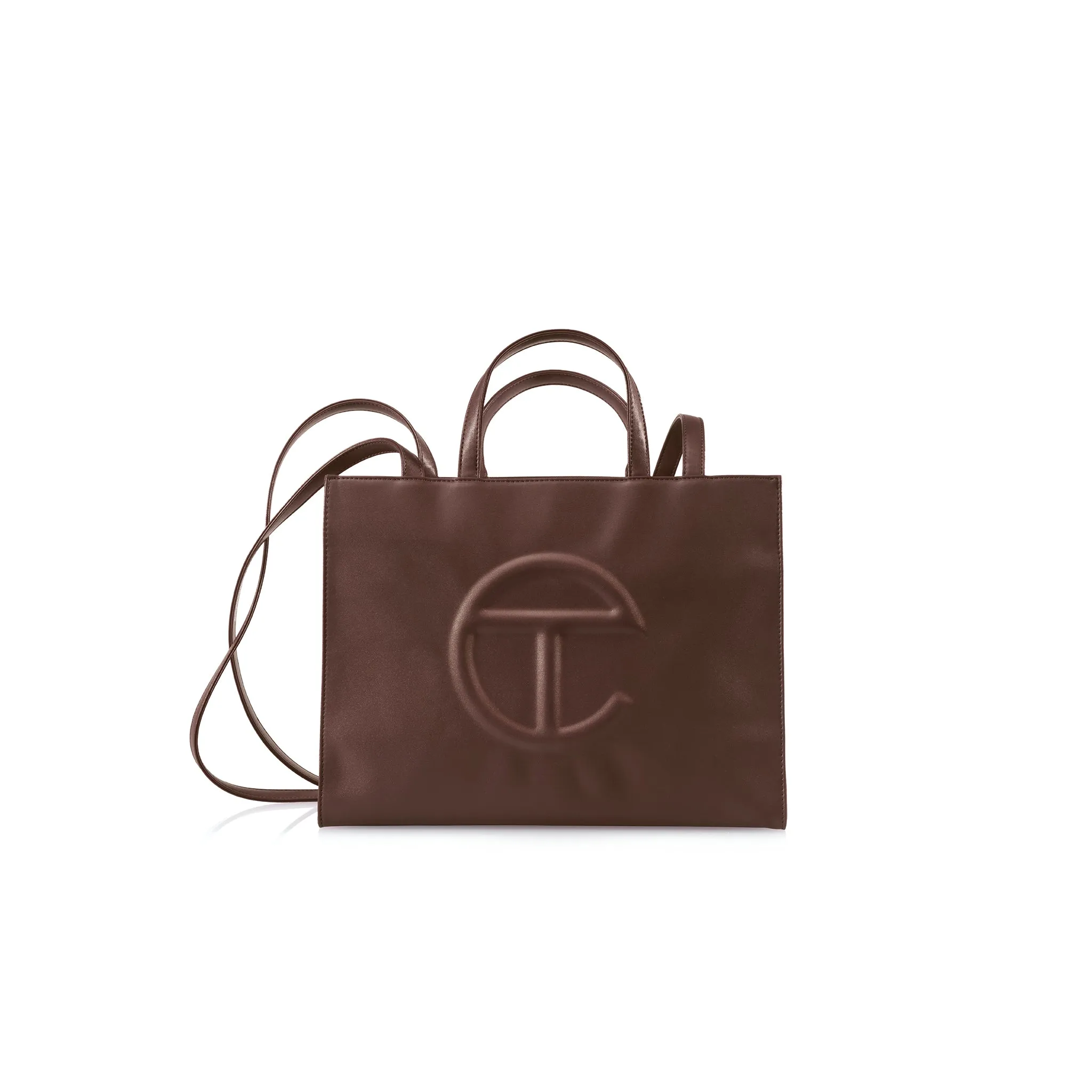 Medium Shopping Bag - Chocolate sold by Telfar