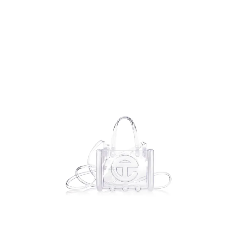 Melissa X Telfar Small Jelly Shopper - Clear sold by Telfar