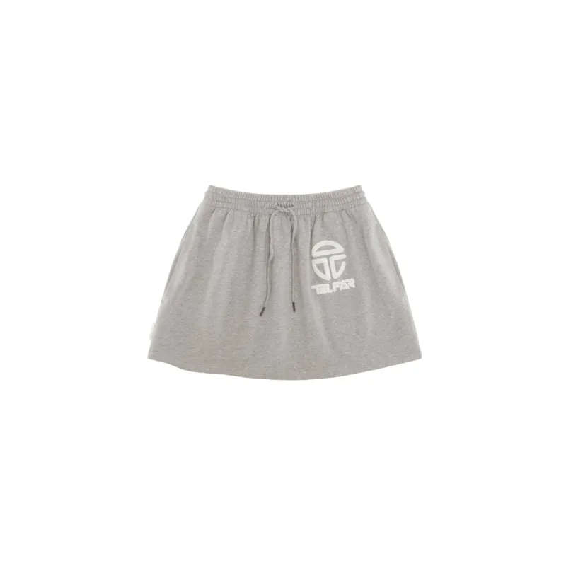 Short Sweatskirt - Heather Grey sold by Telfar