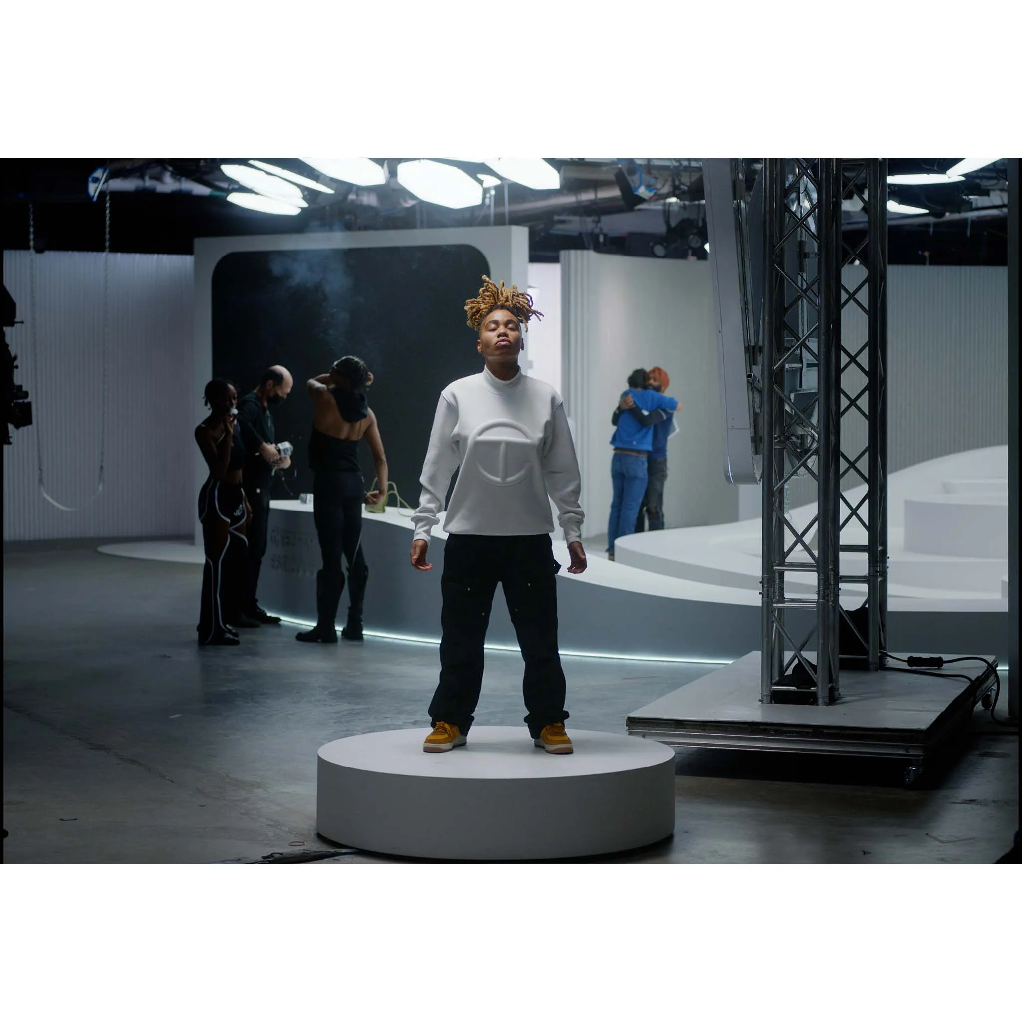 Embossed Mockneck - White sold by Telfar product image thumbnail 5