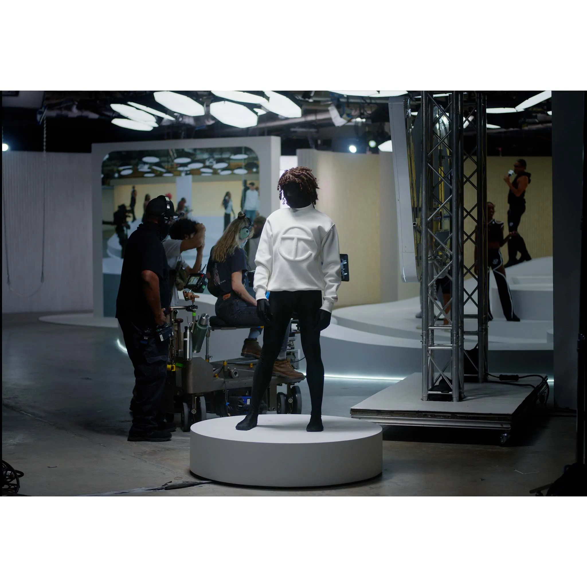 Embossed Mockneck - White sold by Telfar product image thumbnail 4