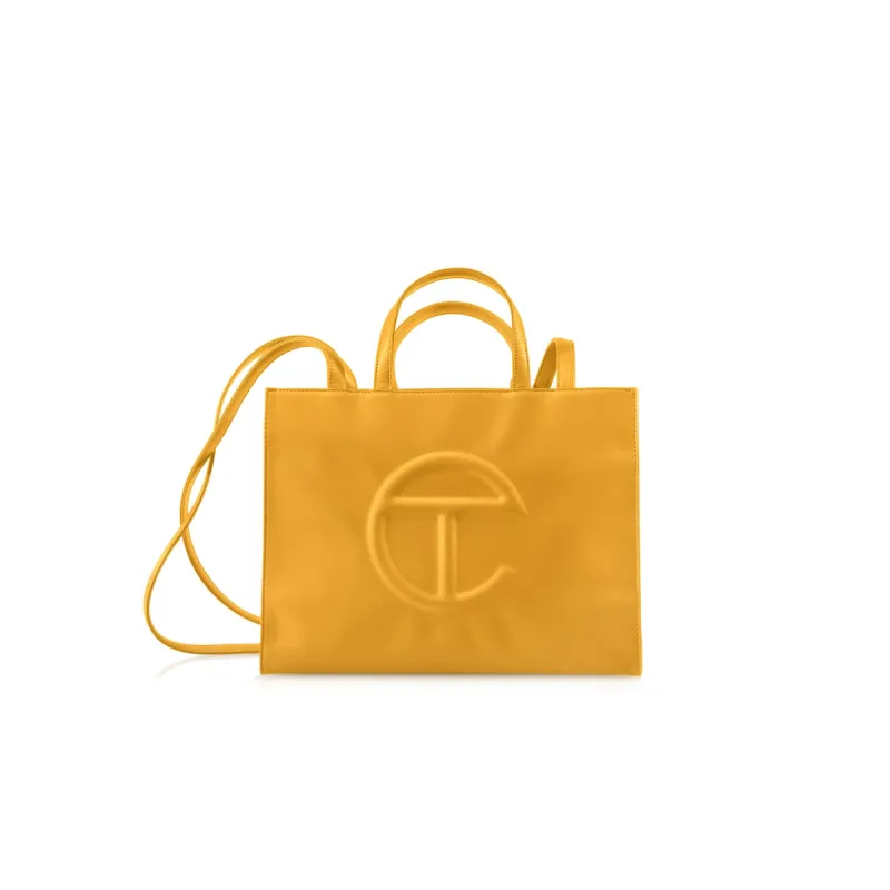 Medium Shopping Bag - Mustard sold by Telfar