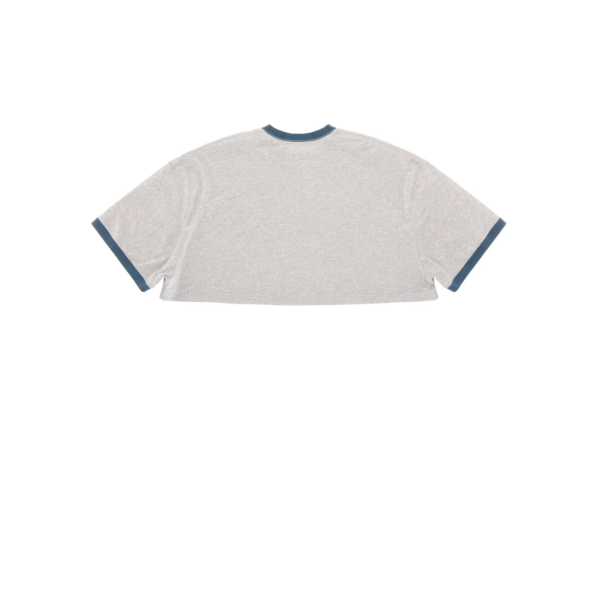 Cropped Ringer T - Heather Grey sold by Telfar product image thumbnail 4