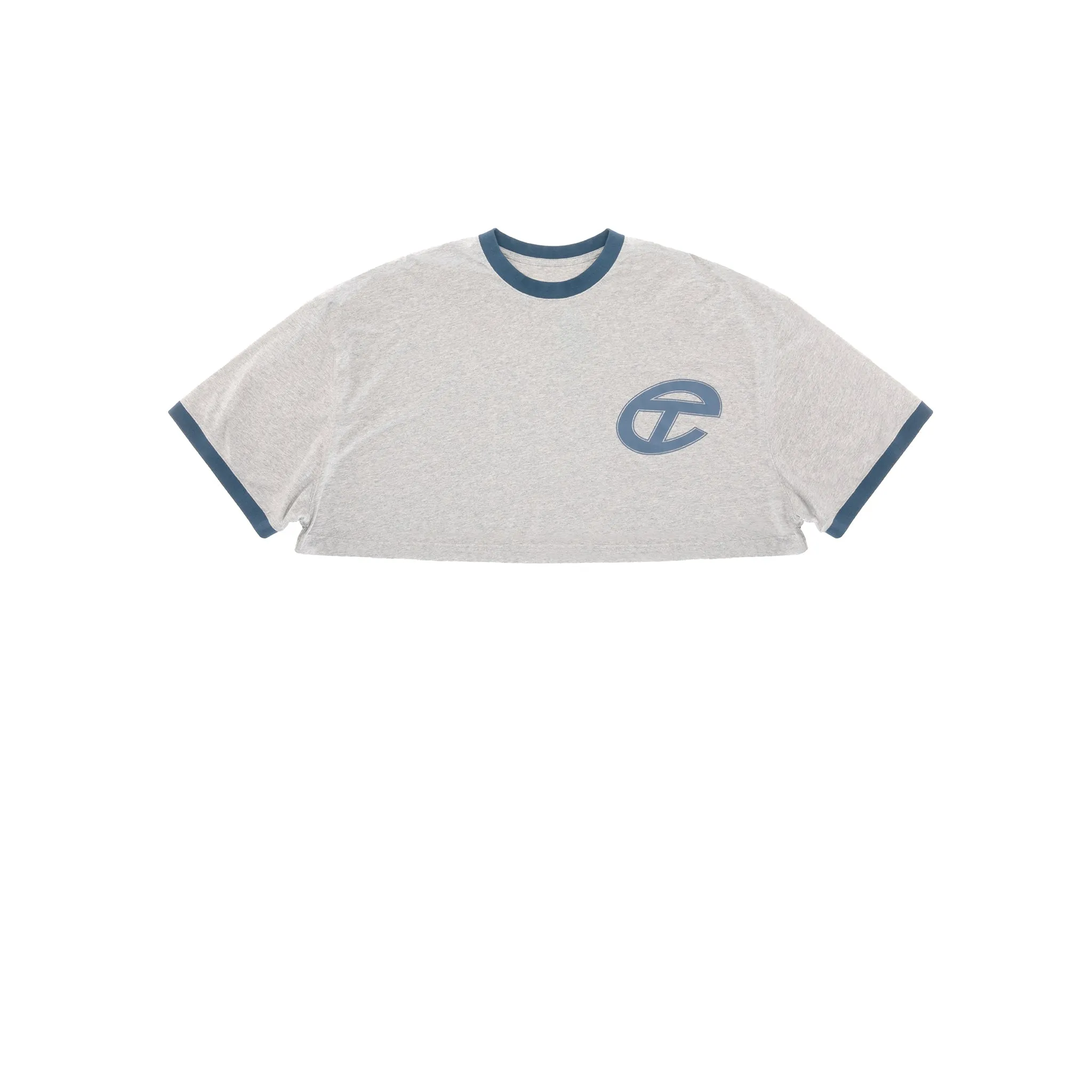 Cropped Ringer T - Heather Grey sold by Telfar product image thumbnail 2