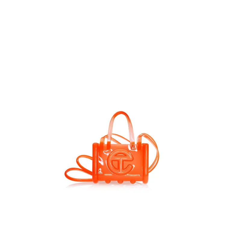 Melissa X Telfar Small Jelly Shopper - Orange sold by Telfar
