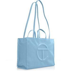 Large Shopping Bag - Pool Blue sold by Telfar