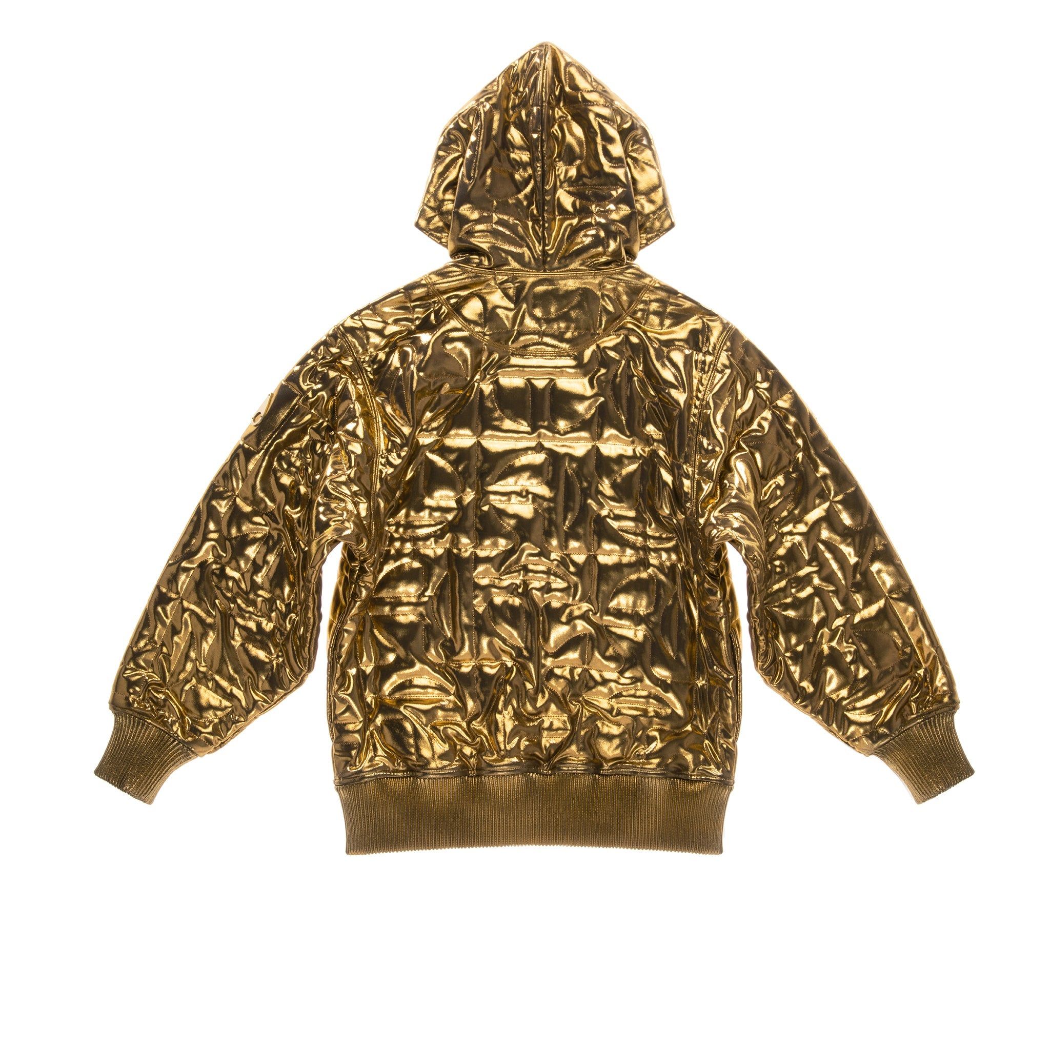 Moose Knuckles x Telfar Quilted Hoodie - Gold sold by Telfar product image thumbnail 2