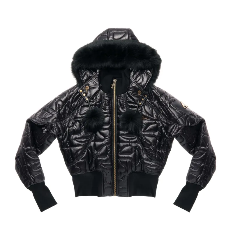 Moose Knuckles x Telfar Quilted Bomber - Black/Fox sold by Telfar
