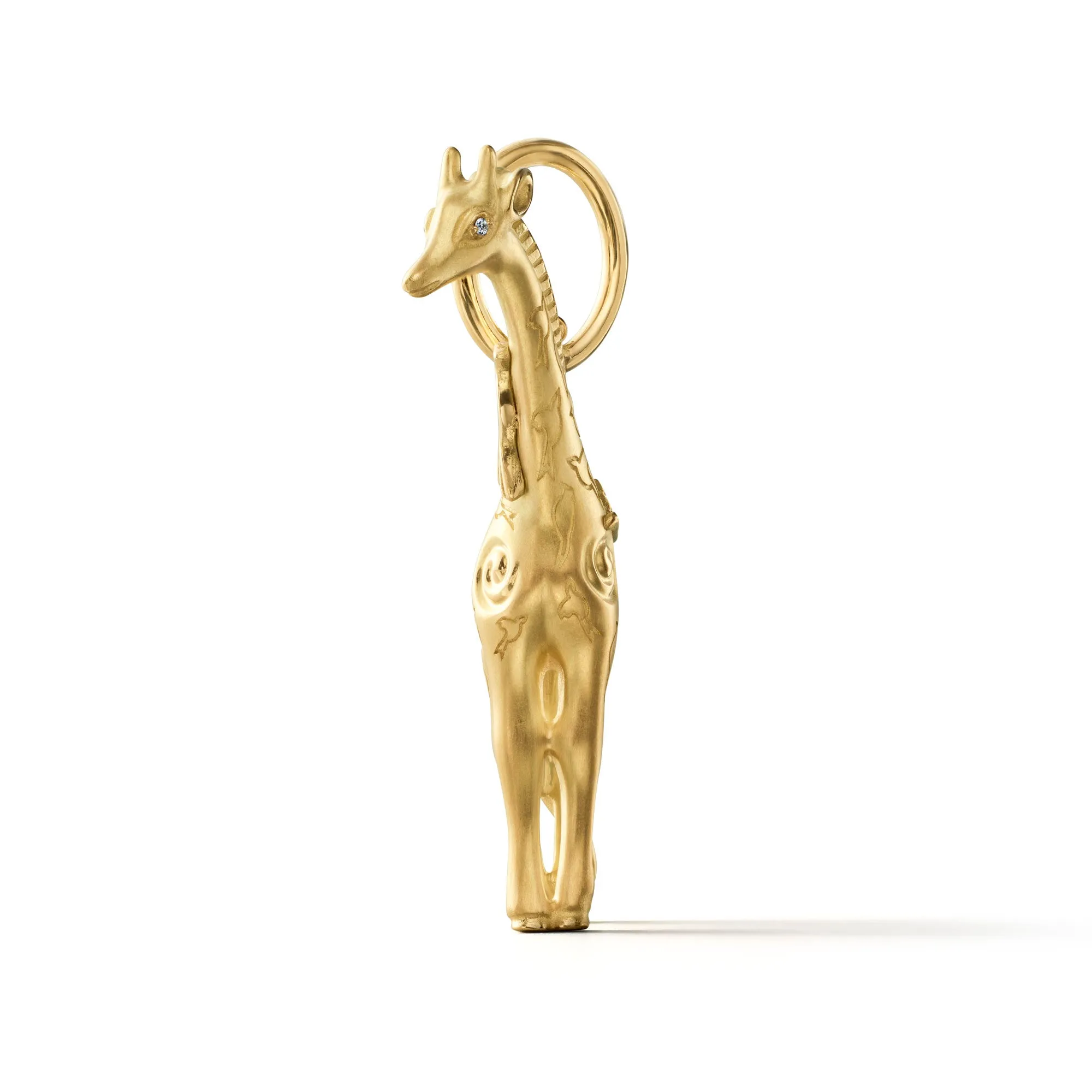 18K Large Twiga Giraffe Pendant sold by TEMPLE ST CLAIR product image thumbnail 2