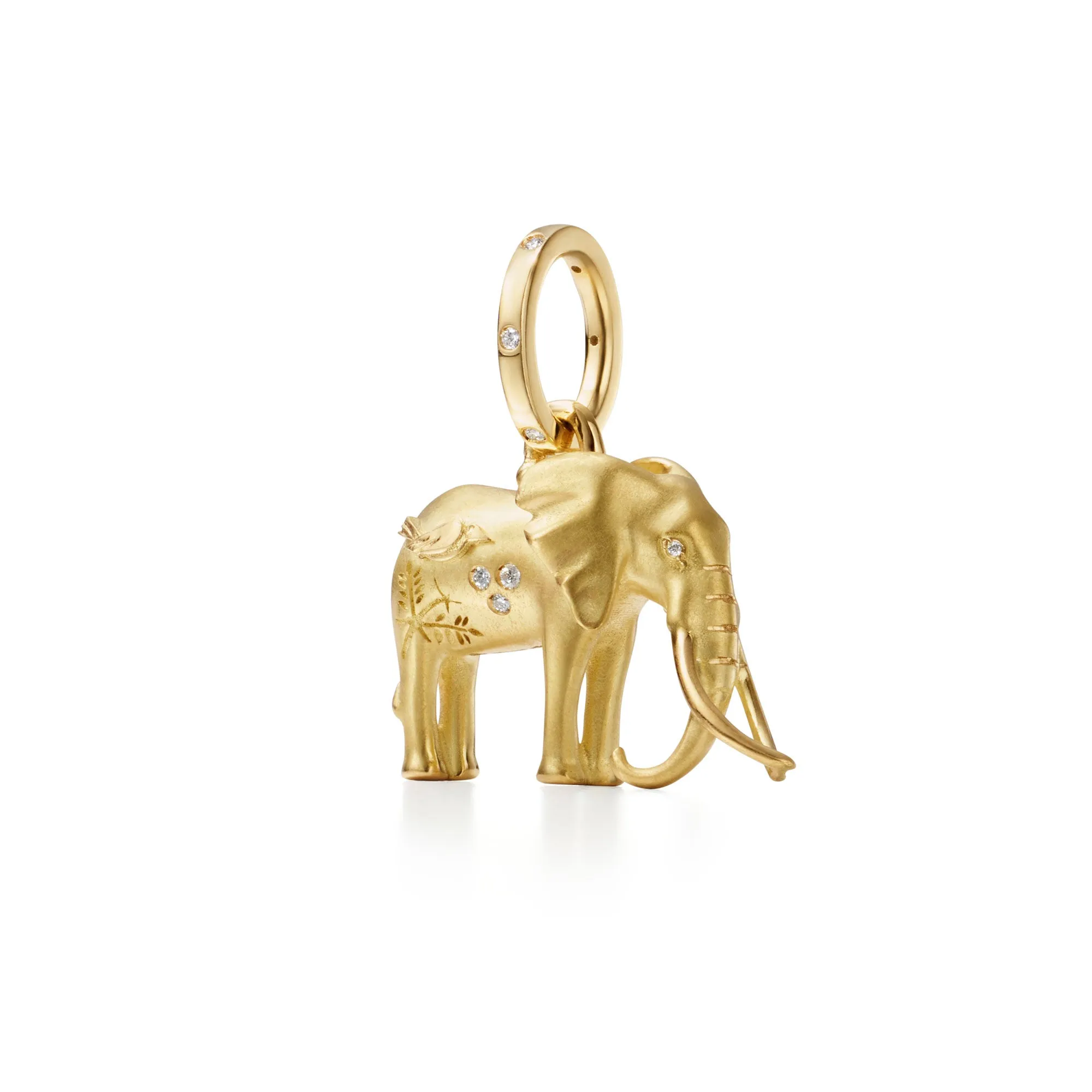 18K Tembo Elephant Pendant sold by TEMPLE ST CLAIR