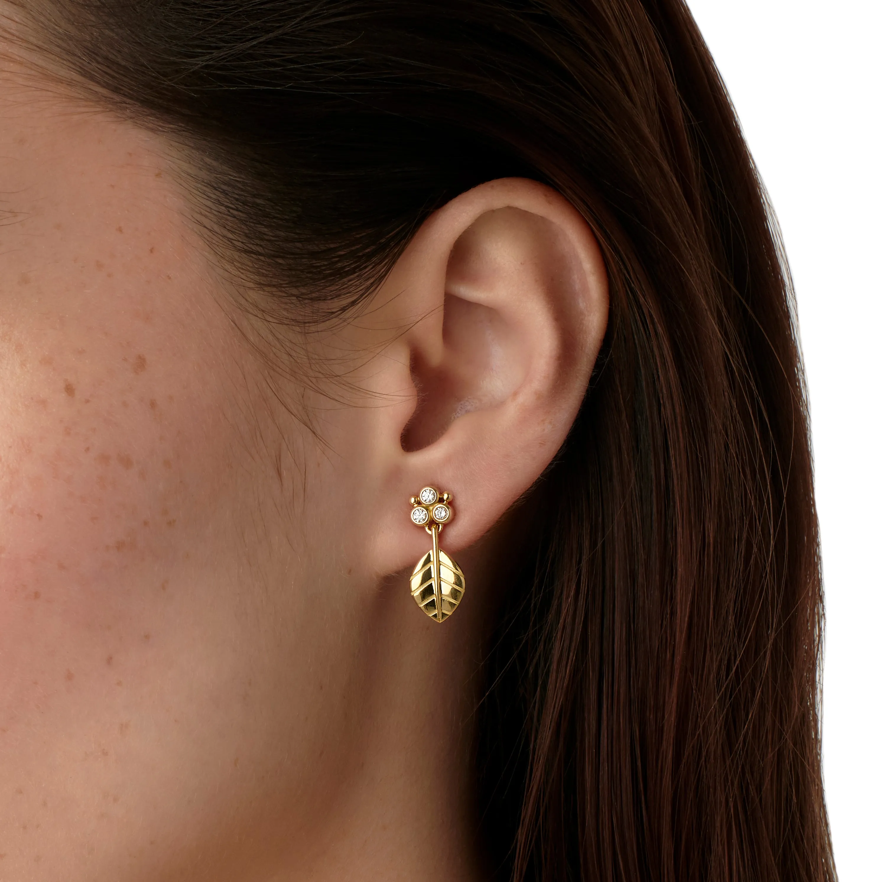 18K Arcadia Drop Earrings sold by TEMPLE ST CLAIR product image thumbnail 3