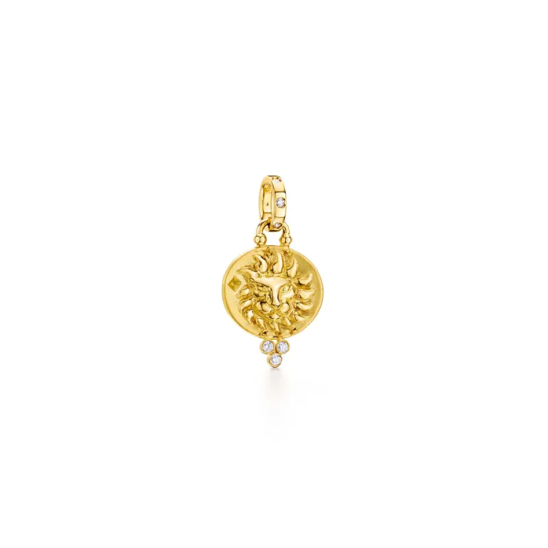 18K Leo Pendant sold by TEMPLE ST CLAIR