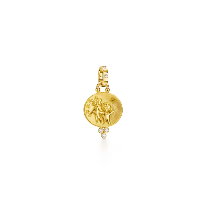 18K Gemini Pendant sold by TEMPLE ST CLAIR