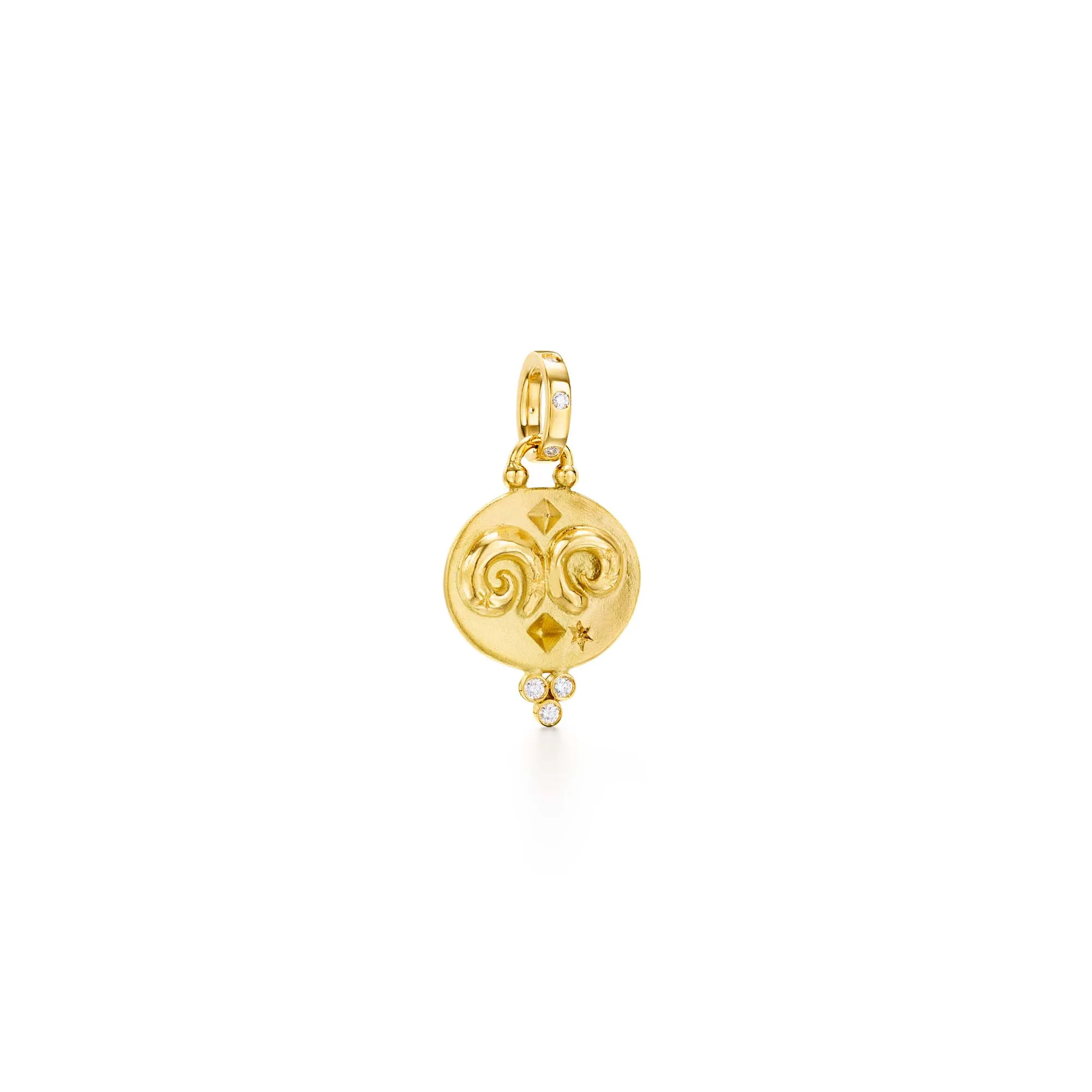 18K Aries Pendant sold by TEMPLE ST CLAIR