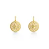 18K Orbit Sun Earrings sold by TEMPLE ST CLAIR