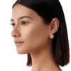 18K Orbit Sun Earrings sold by TEMPLE ST CLAIR