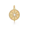 18K Sole Mandala Pendant sold by TEMPLE ST CLAIR