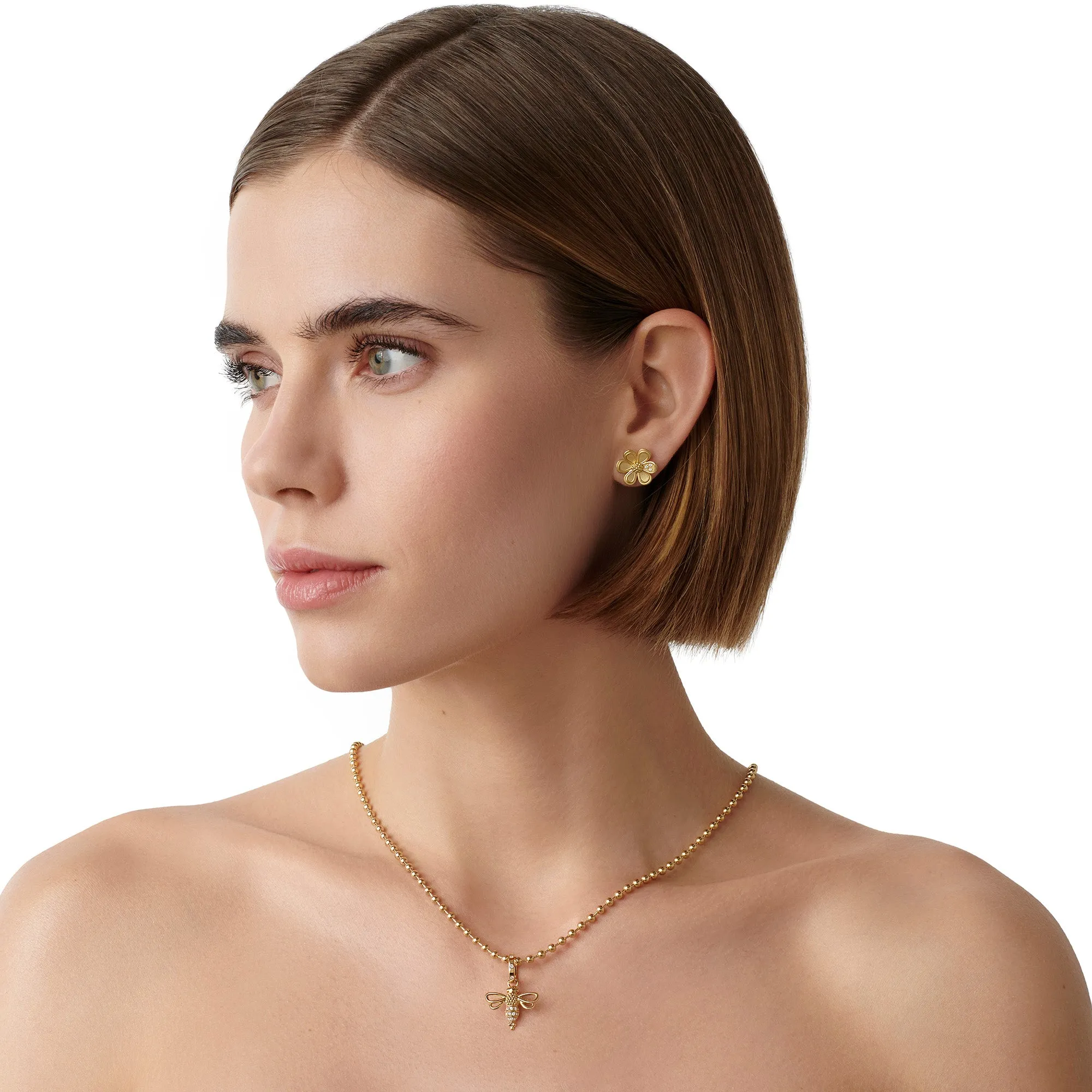 18K Large Ball Chain sold by TEMPLE ST CLAIR product image thumbnail 4