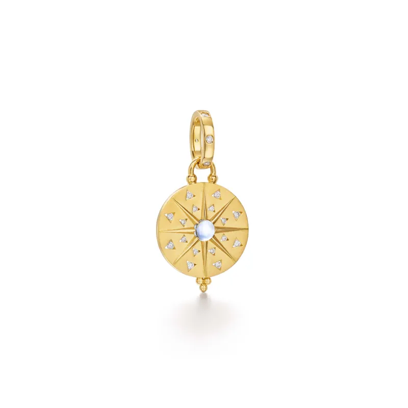 18K Small Sole Mandala Pendant sold by TEMPLE ST CLAIR