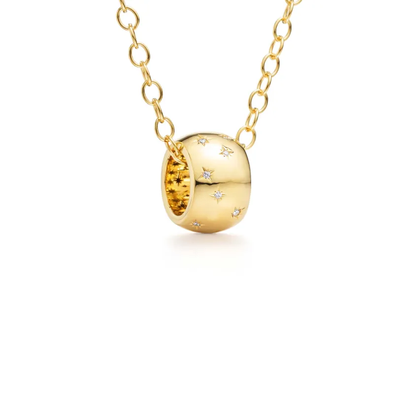 18K Cosmos Necklace sold by TEMPLE ST CLAIR
