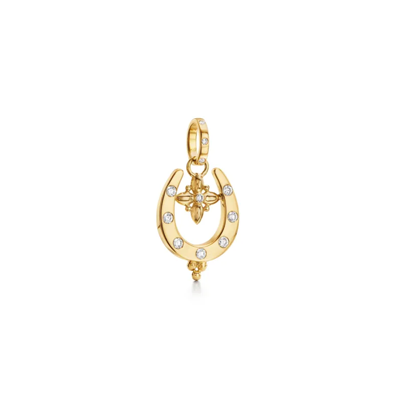 18K Horseshoe Pendant sold by TEMPLE ST CLAIR