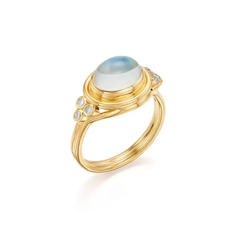 18K Classic Temple Ring sold by TEMPLE ST CLAIR