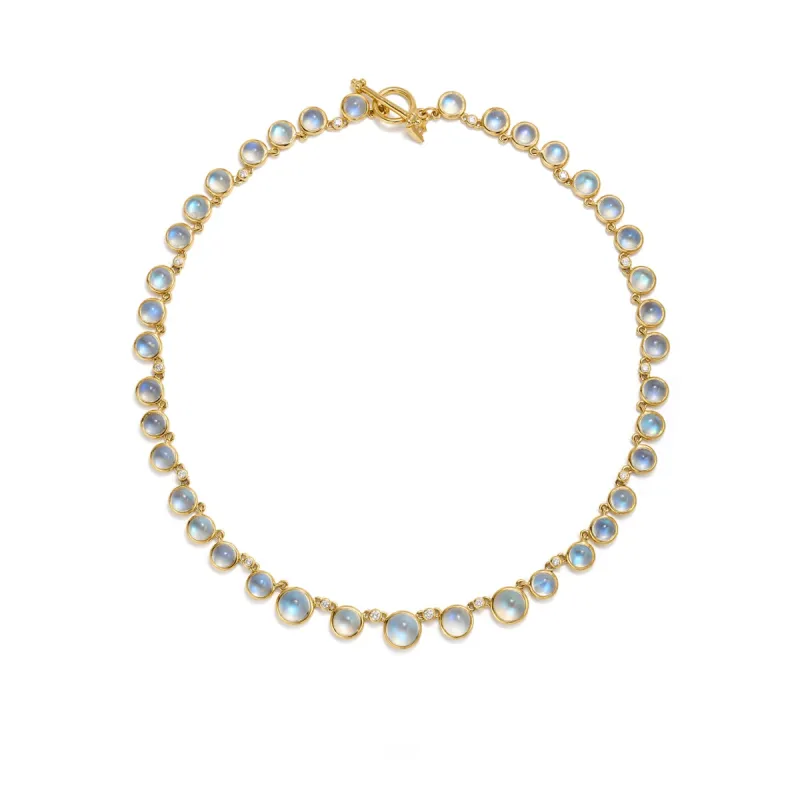 18K Blue Moon Necklace sold by TEMPLE ST CLAIR