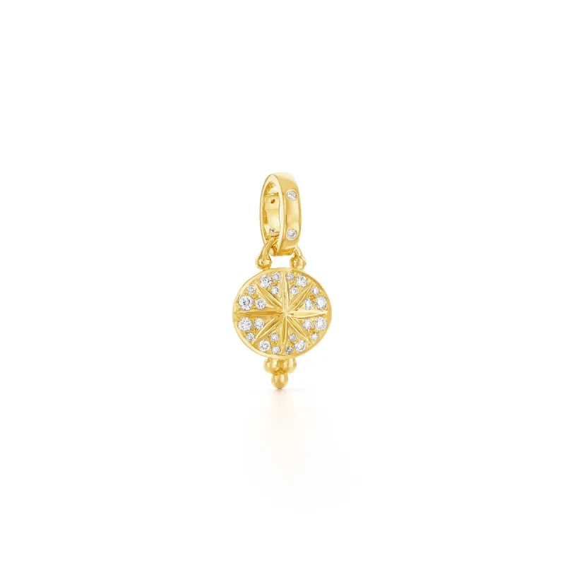 18K Diamond Mini Sorcerer Pendant sold by TEMPLE ST CLAIR
