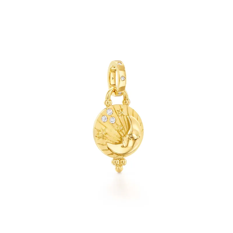 18K Luna Pendant sold by TEMPLE ST CLAIR