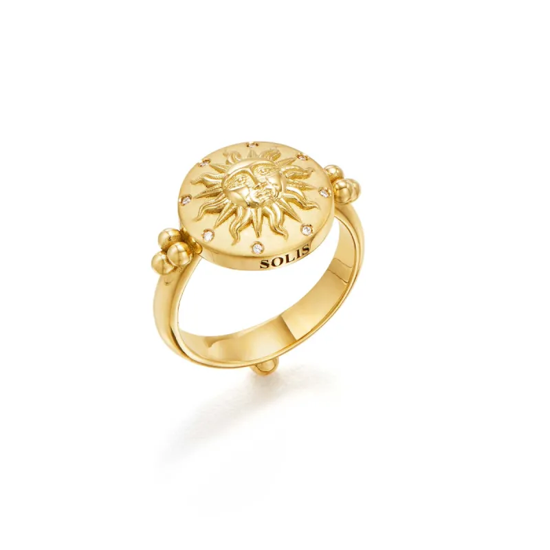 18K Sole Ring sold by TEMPLE ST CLAIR